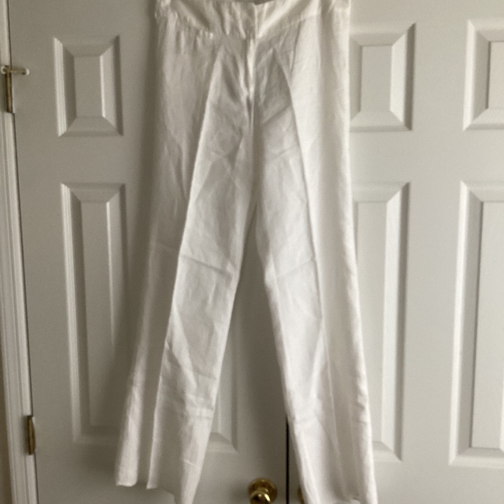 EILEEN FISHER Linen Pants - Picture 2 of 10